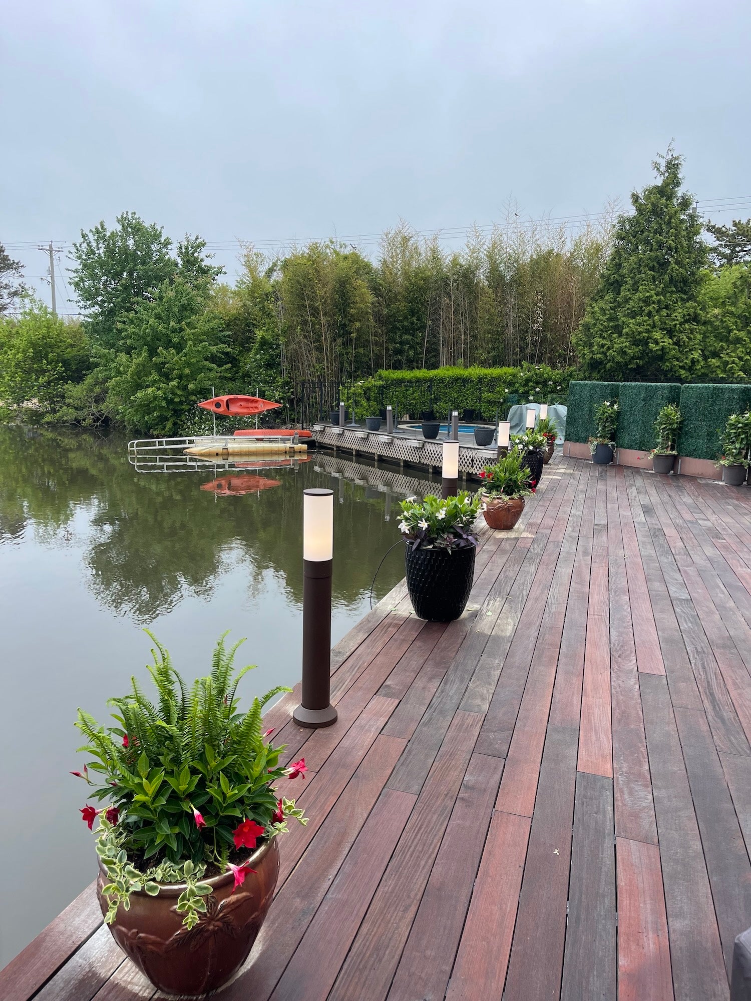 Client's Commercial Application of SPJ Lighting SPJ-105-B 4W LED Walkway Bollard Lights