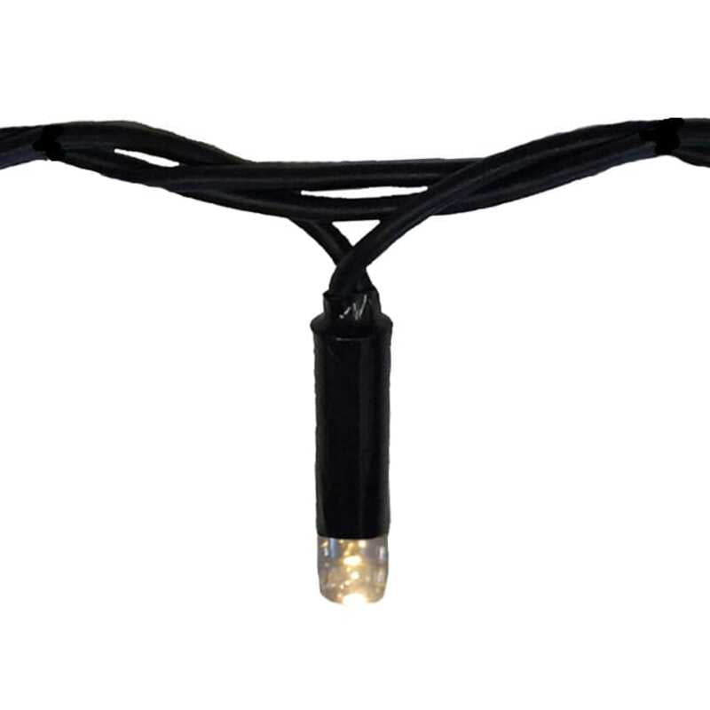 Lightcraft Outdoor 12V Twisted Mini String Light - 12V AC - 33' Roll - 2700K