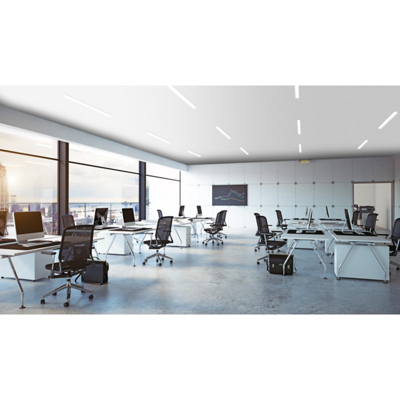 Ledalite TruGroove Micro Linear LED Recessed Light