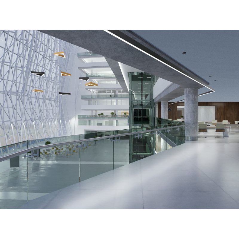 Ledalite TruGroove Architectural Linear Suspended Micro Shapes image 1