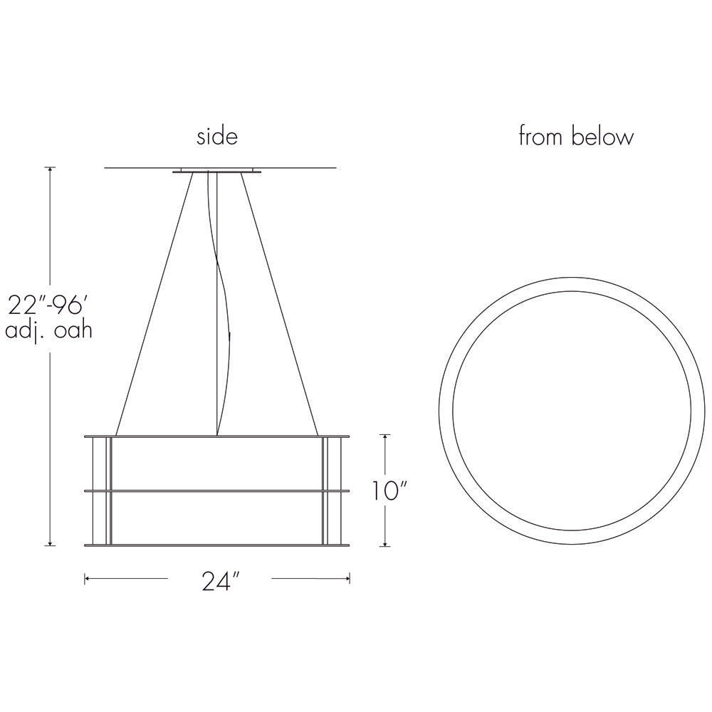 Ultralights Lighting Ellipse 09176 Interior Sconce