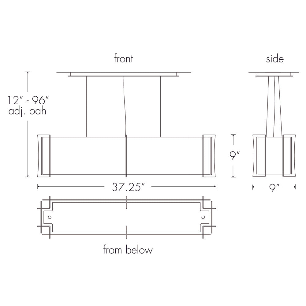 Ultralights Lighting Genesis 11207 Interior Sconce