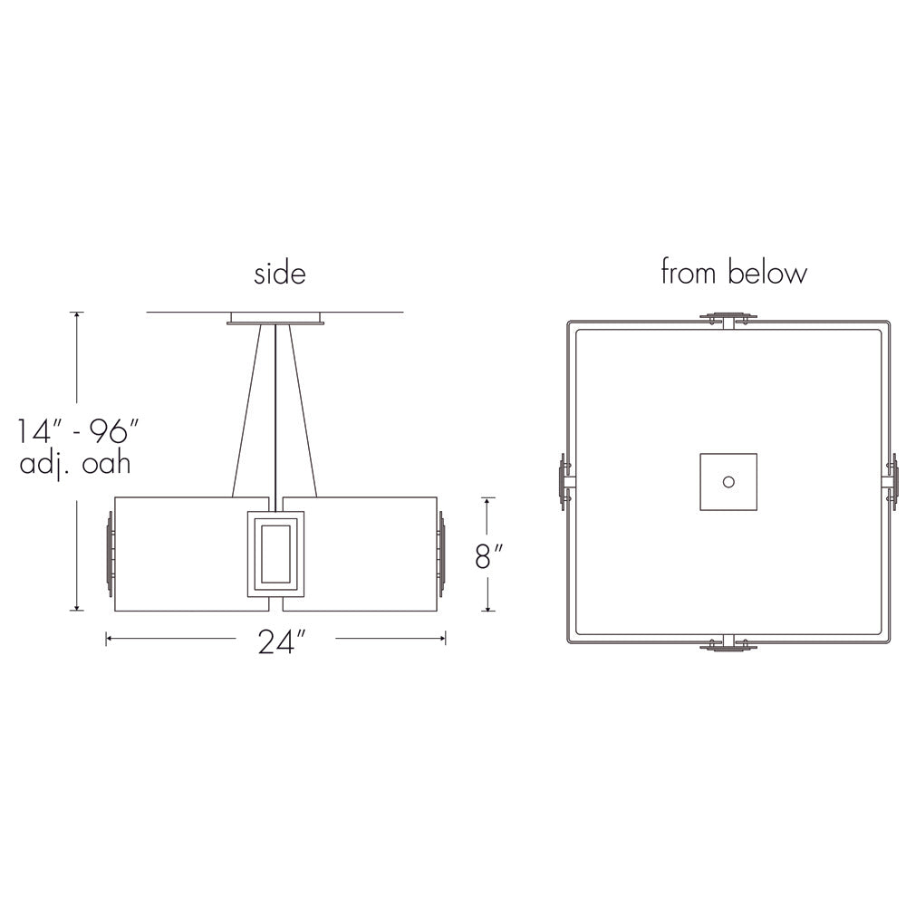 Ultralights Lighting Genesis 11209-24 Interior Sconce