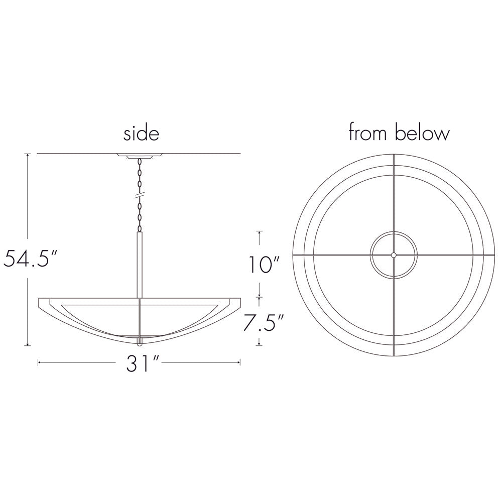 Ultralights Lighting Synergy 0482-31 Interior Sconce
