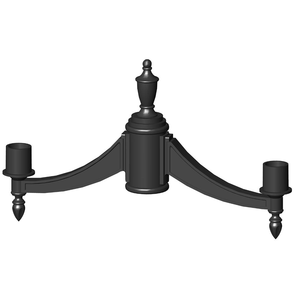 Amerlux BR08D Post Top Bracket Series