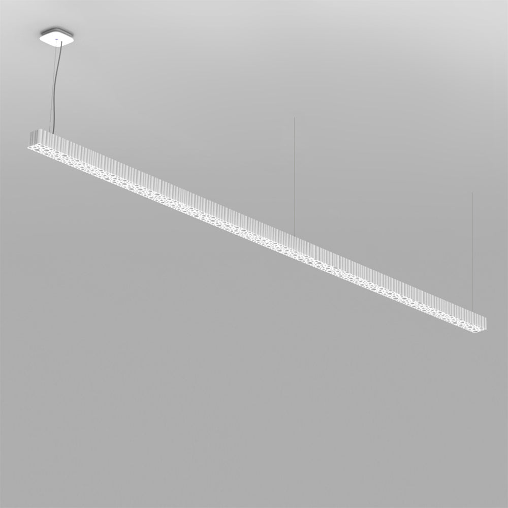 Artemide Calipso 65W 30K 90CRI Dim 2-Wire 120V White Linear 180 LED Suspension Light