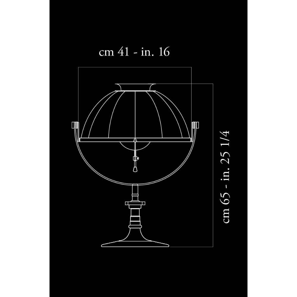 Fortuny Armilla Table Lamp Diffuser Ø cm 41 (16 1/4")