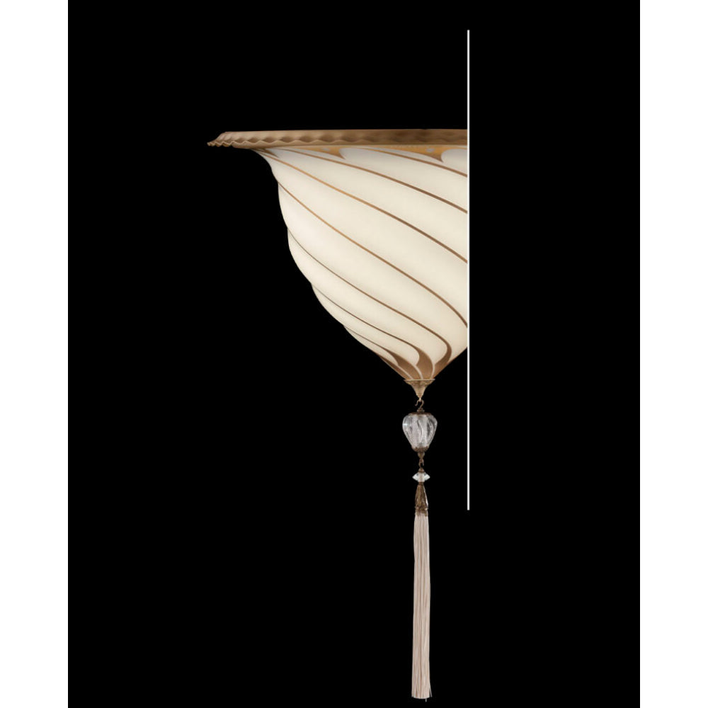 Fortuny G 041AP-3 IV Samarkanda In Glass Applique - Ø 40,5 cm (16")