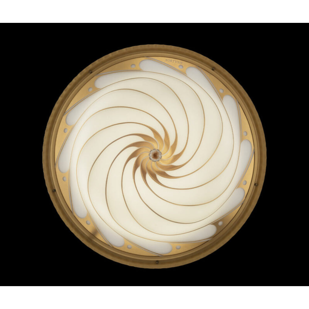 Fortuny Scudo Saraceno Small in Glass Suspended - Ø 54,5 cm (21 1/2")