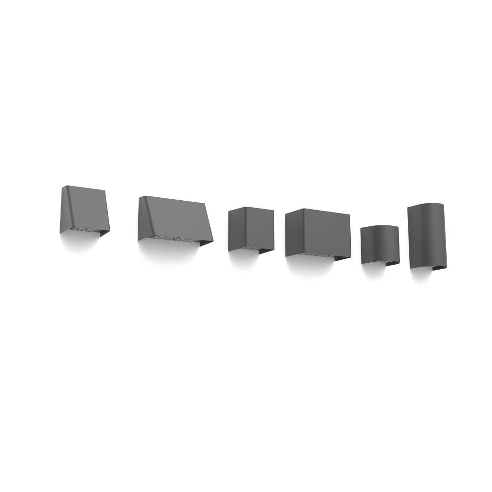 Gardco Lighting GeoForm Wedge Small LED Wall Sconce GWS Additional Image - 2