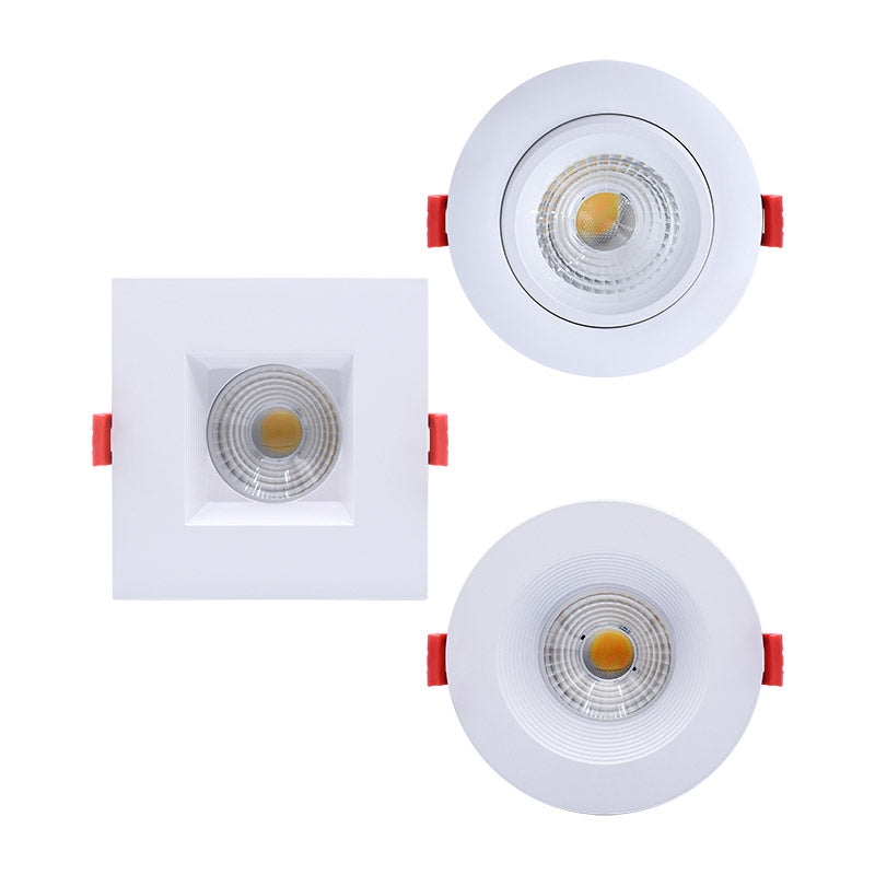 GM Lighting 120V MicroTask4 IC Rated Recessed LED Downlight
