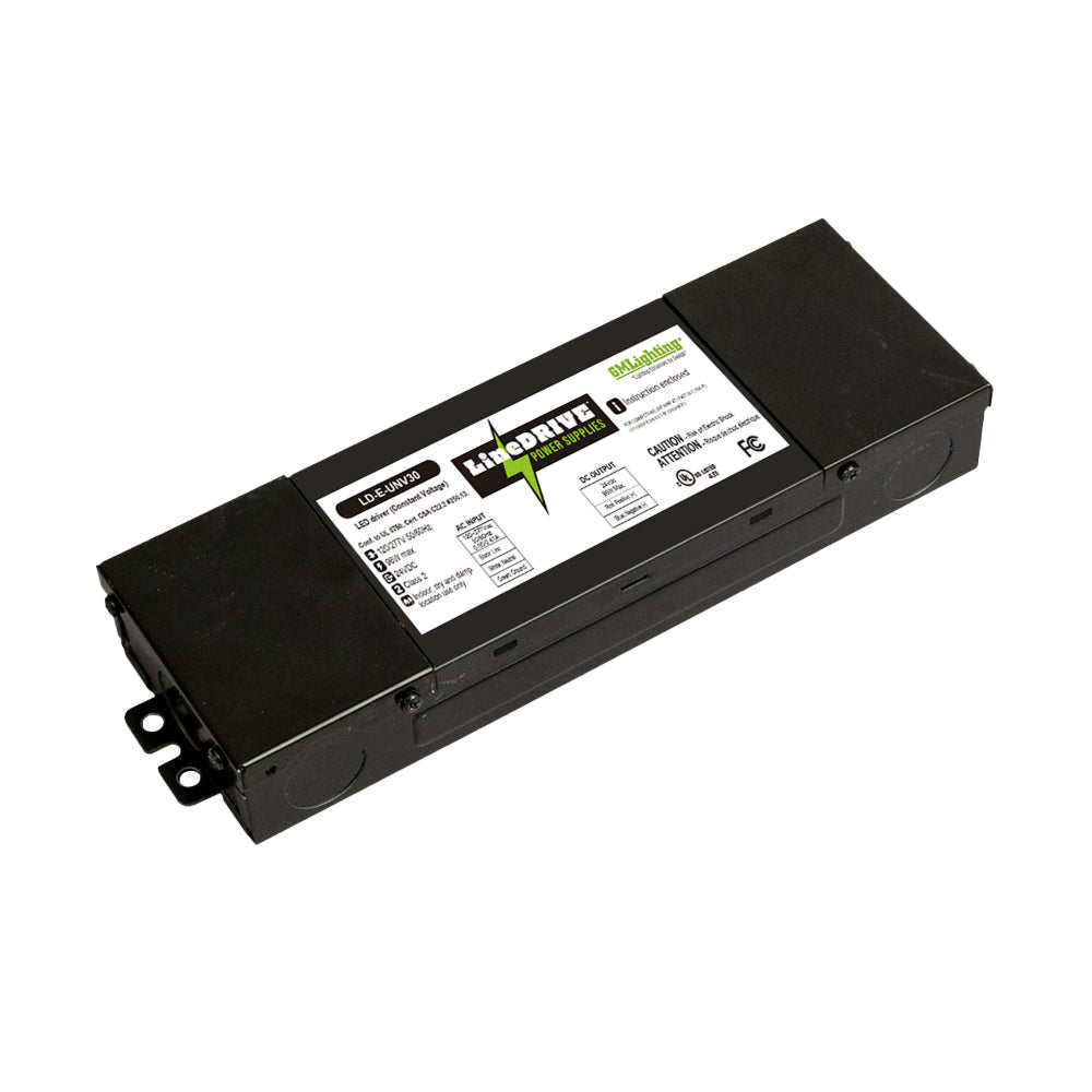 GM Lighting LineDRIVE 12VDC/24VDC Electronic LED Non Dimmable Power Supplies