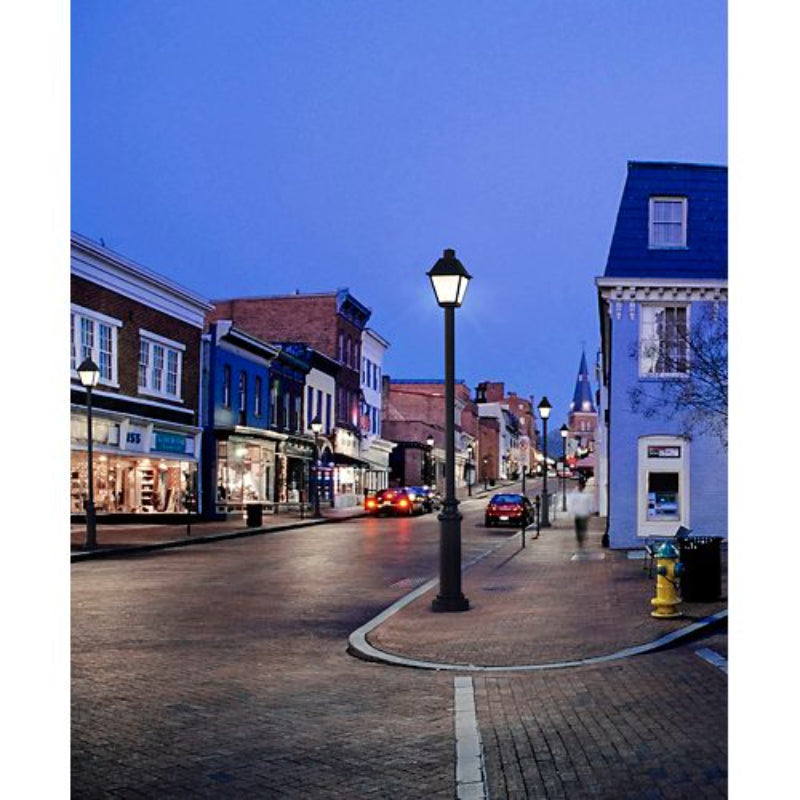 Hadco Urban TownView LED post top (TVLN, TVLC) Post Light