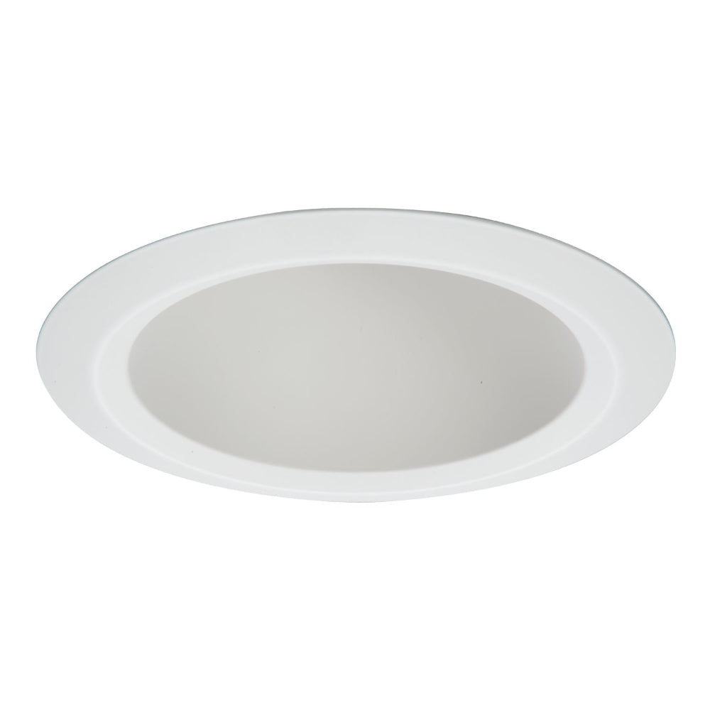 Halo 5121 Shallow Full Cone Reflector, Self-flange 5 Inch E26 Screwbase Trims