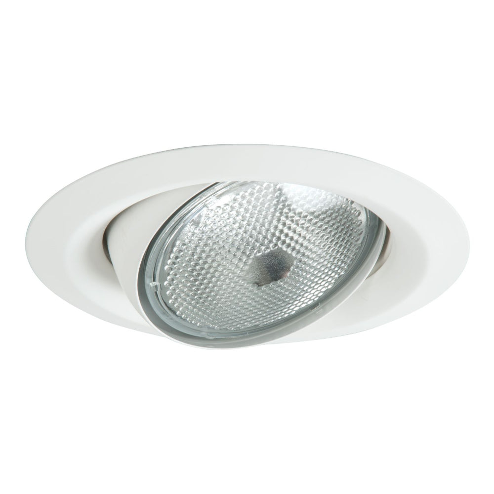 Halo 5130 Eyeball 35 Degree Tilt, Self-Flange 5 Inch E26 Screwbase Trims