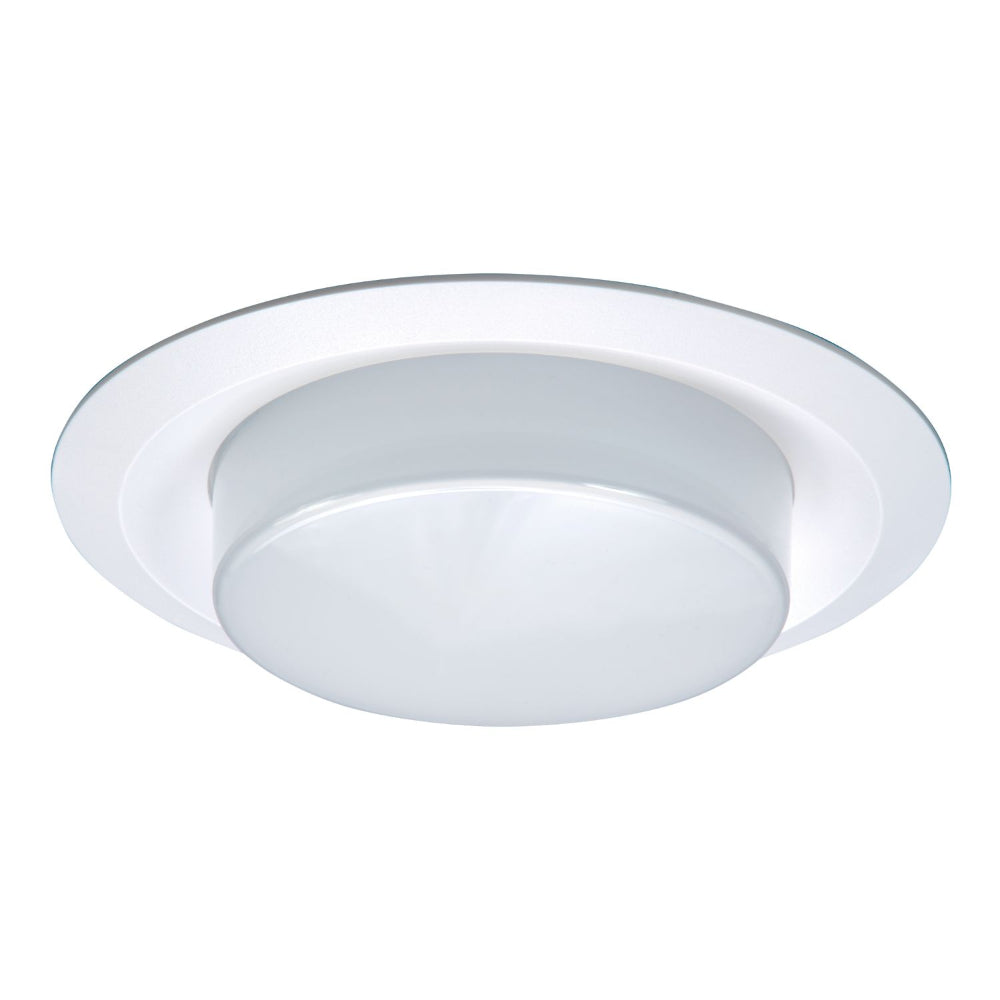 Halo 6160 Drop White Plastic Lens 6 Inch E26 Screwbase Trims