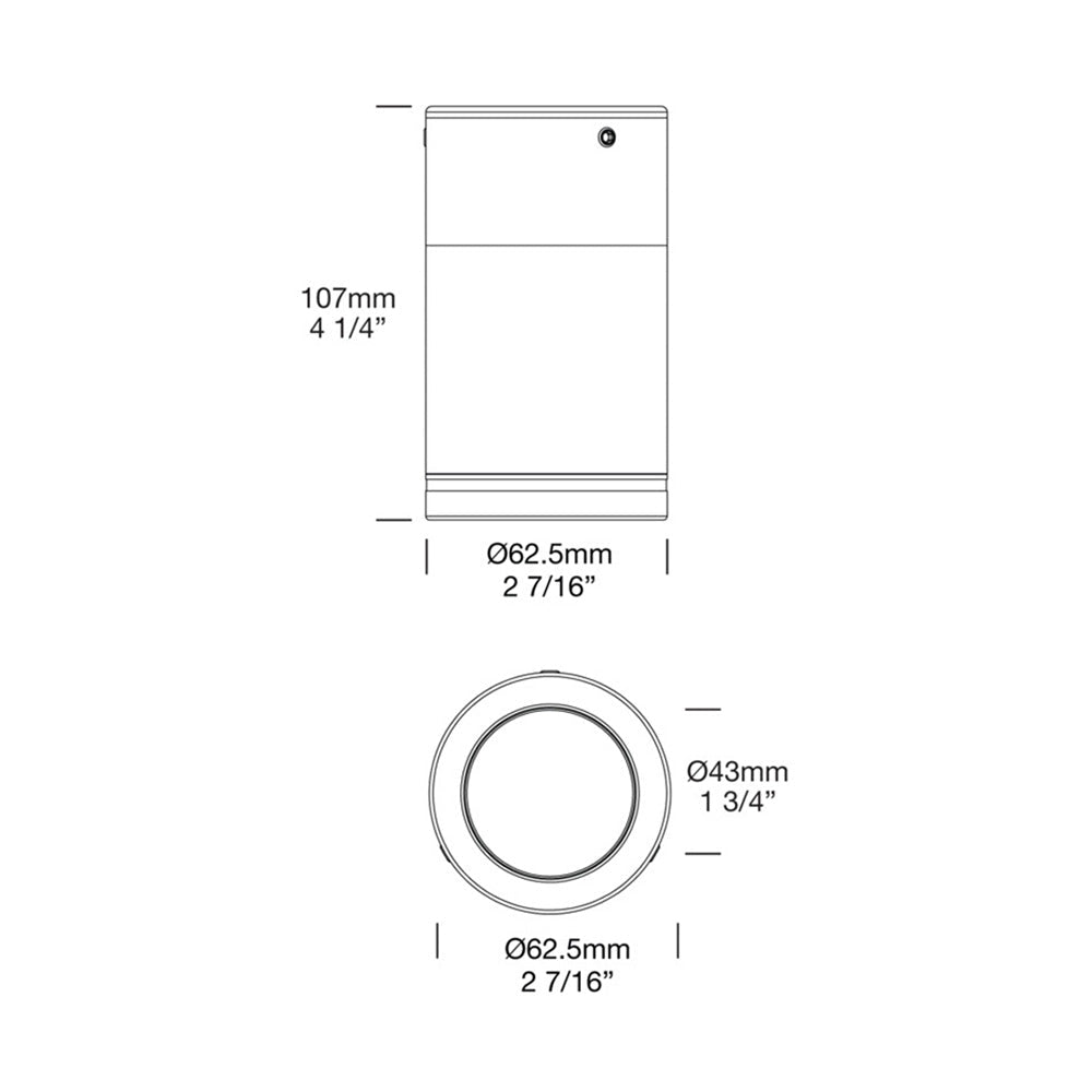 Hunza Down Light Ceiling Mount