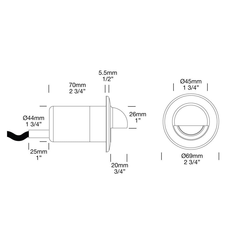 Hunza Euro Step Light Solid Eyelid