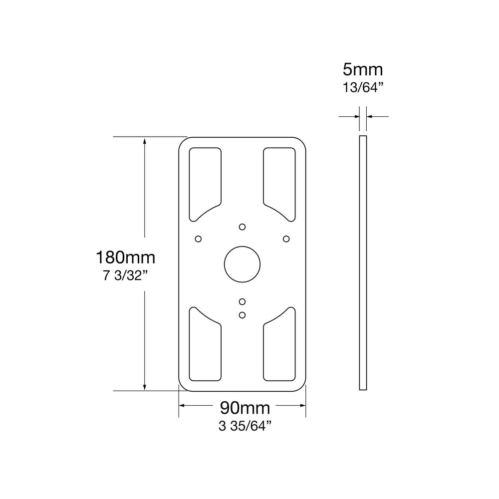 Hunza Ultra 12 Pole Bracket