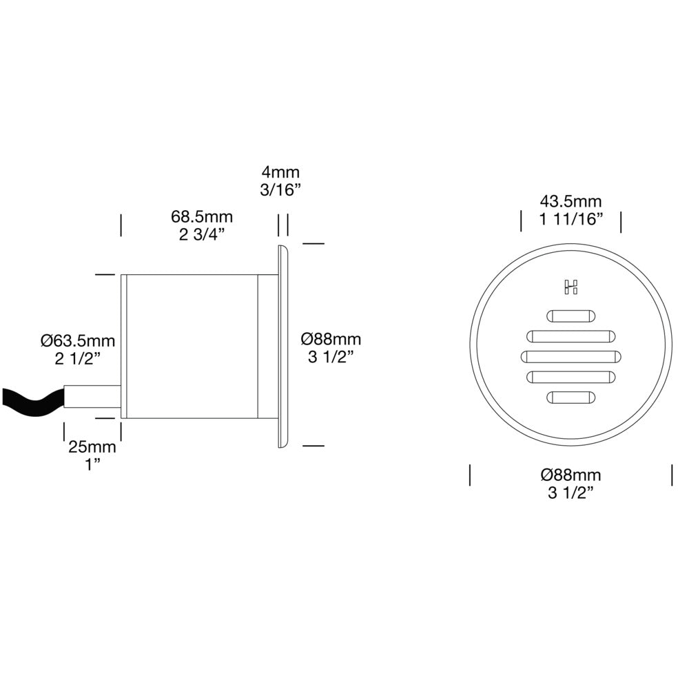 Hunza Step Light Louvre