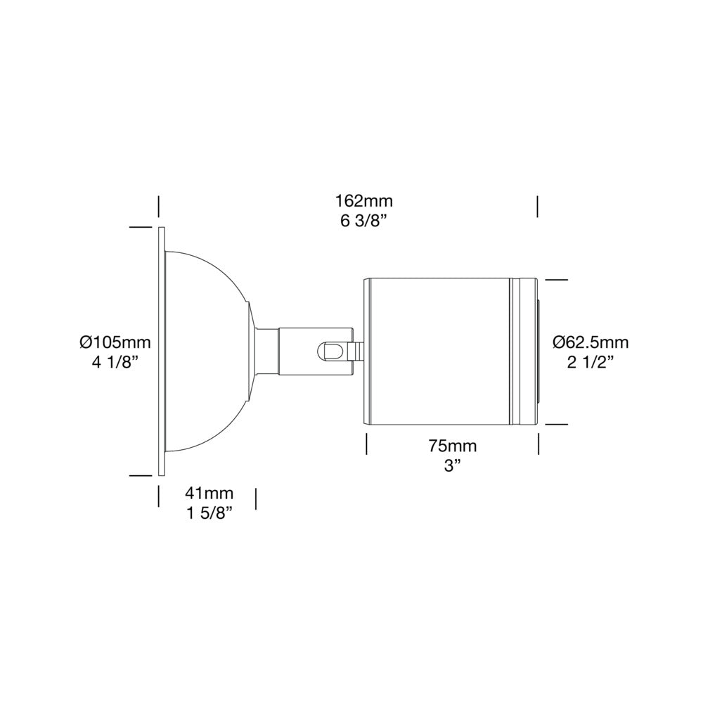 Hunza Tree Mount Light with Fixing Screws