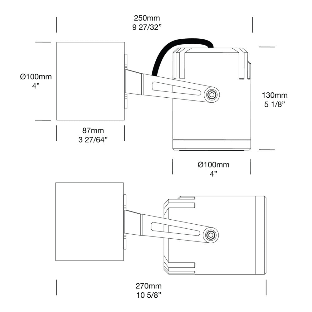 Hunza Ultra 35 Wall Spot Light