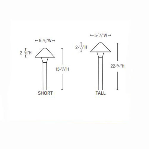 Lightcraft Outdoor Universal Luce 5 Path Light