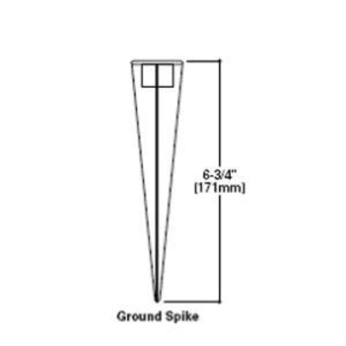 Lumiere GS01 Cast Zinc Ground Spike (4 PACK) Additional Image 1