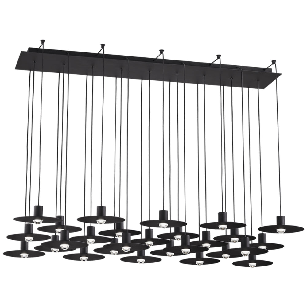 Tech Lighting Eaves 27 Light Chandelier By Visual Comfort