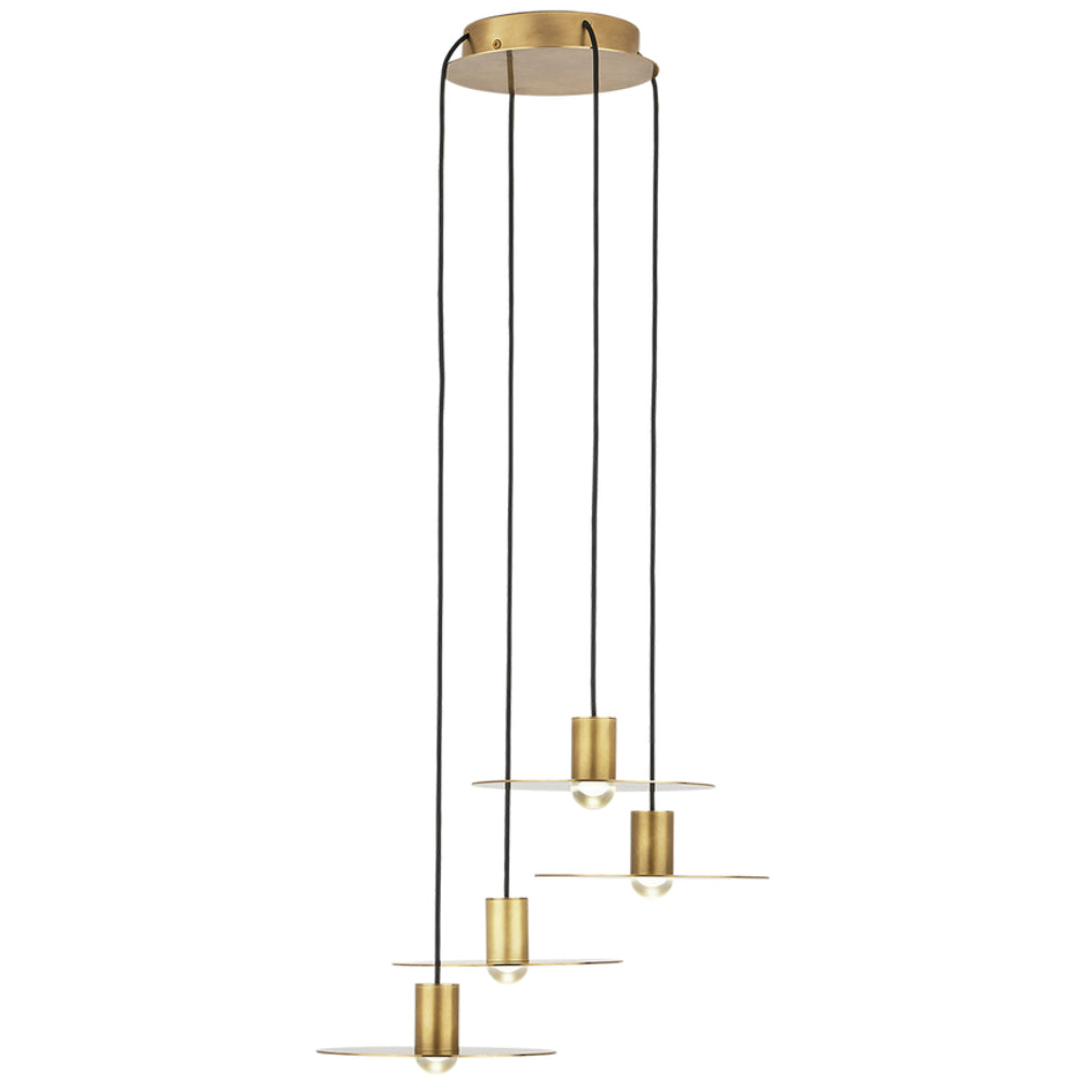 Tech Lighting Eaves 4 Light Chandelier By Visual Comfort