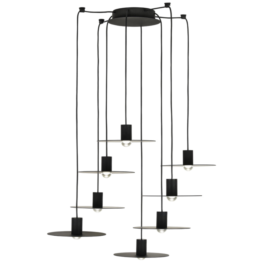 Tech Lighting Eaves 8 Light Chandelier By Visual Comfort