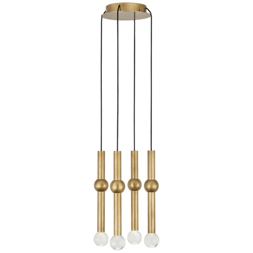 Tech Lighting Guyed 4 Light Chandelier By Visual Comfort