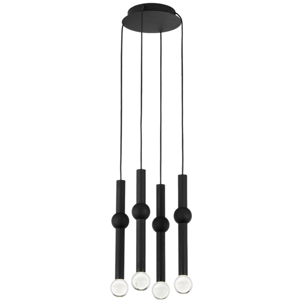 Tech Lighting Guyed 4 Light Chandelier By Visual Comfort