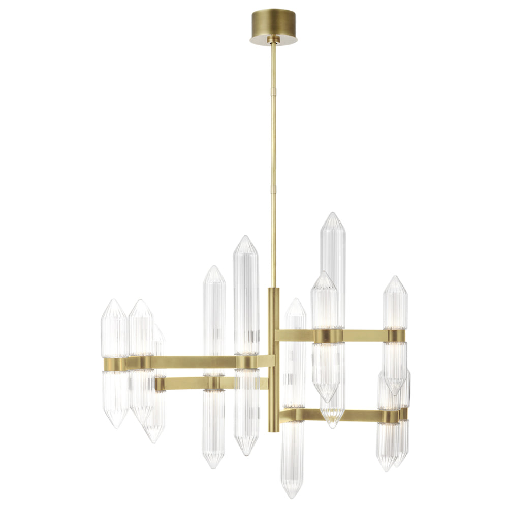 Tech Lighting Langston Large Chandelier By Visual Comfort