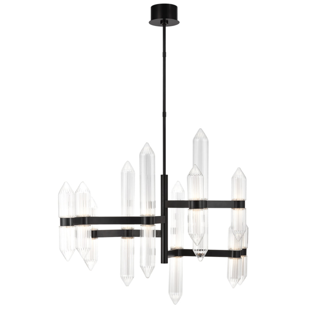 Tech Lighting Langston Large Chandelier By Visual Comfort