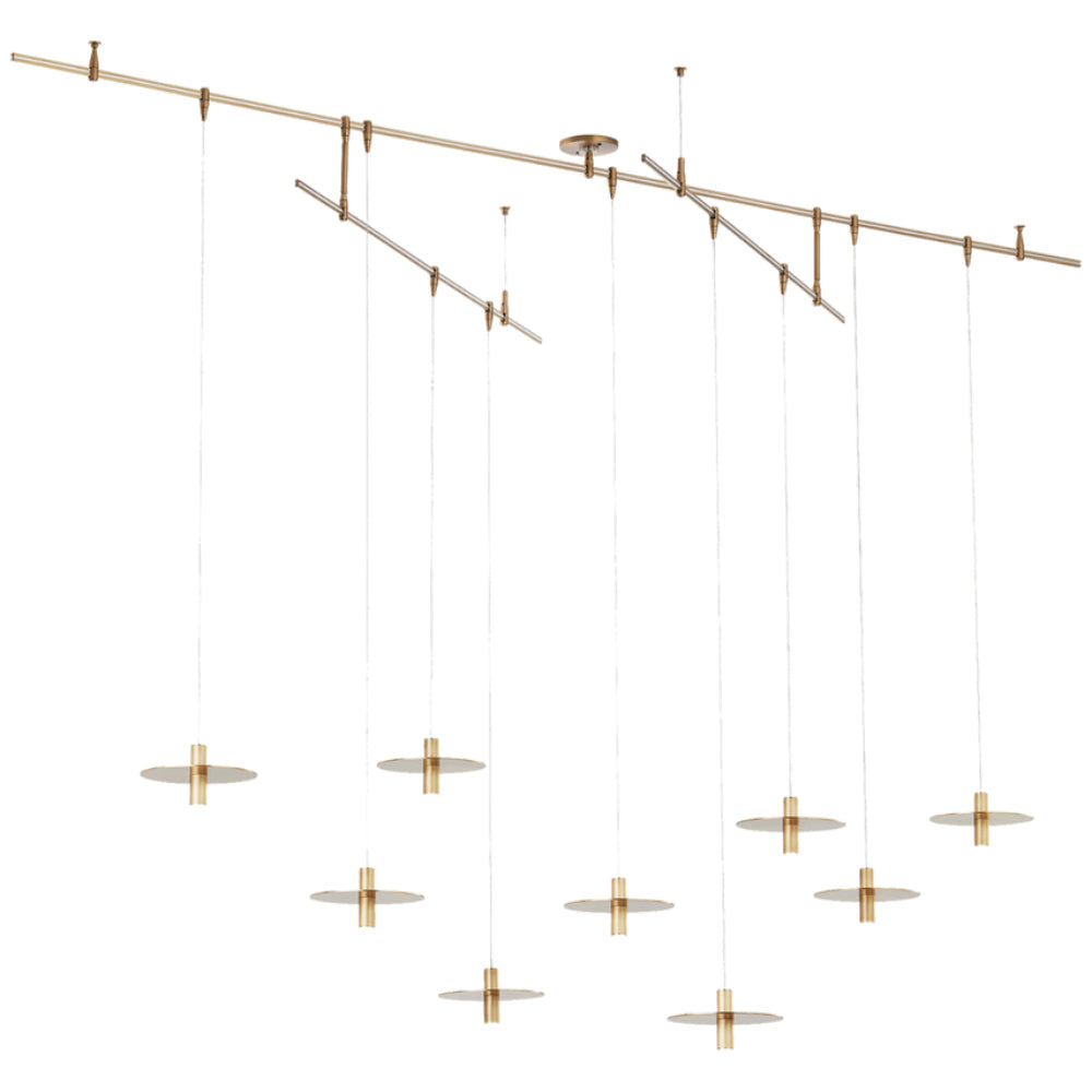 Tech Lighting Mini Ponte Chandelier By Visual Comfort