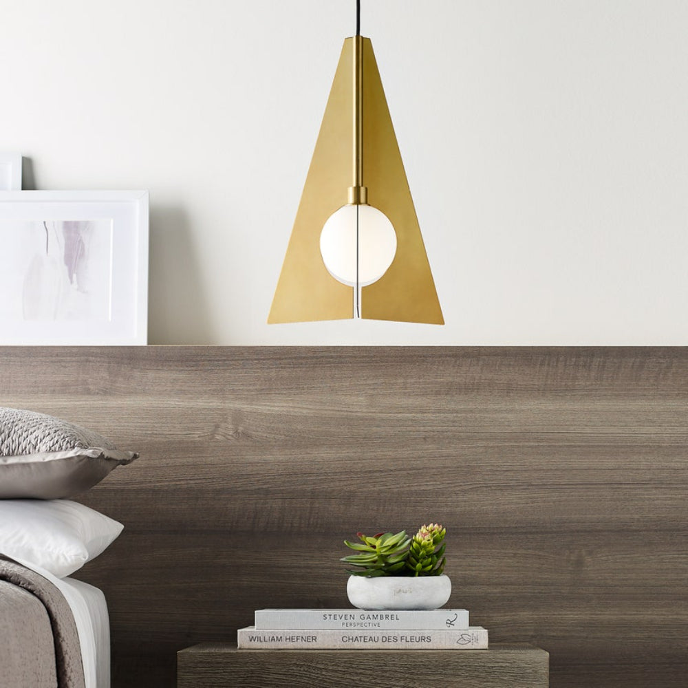 Tech Lighting Orbel Pyramid Grande Pendant By Visual Comfort