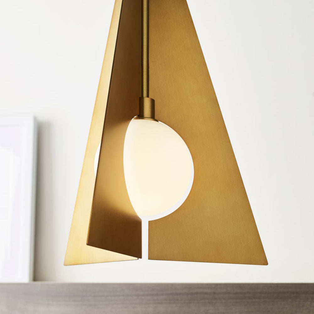 Tech Lighting Orbel Pyramid Grande Pendant By Visual Comfort