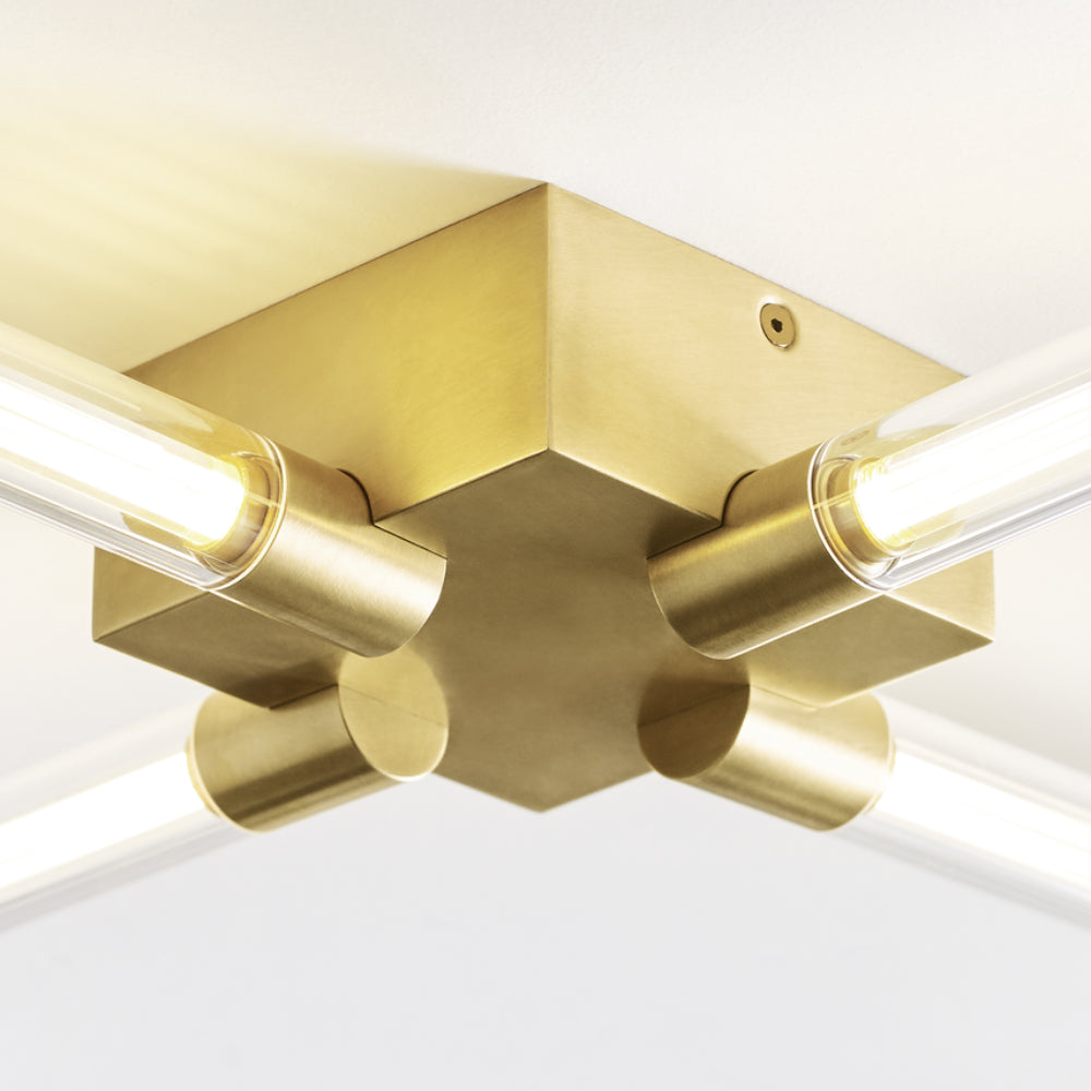 Tech Lighting Phobos Wide Flush Mount By Visual Comfort