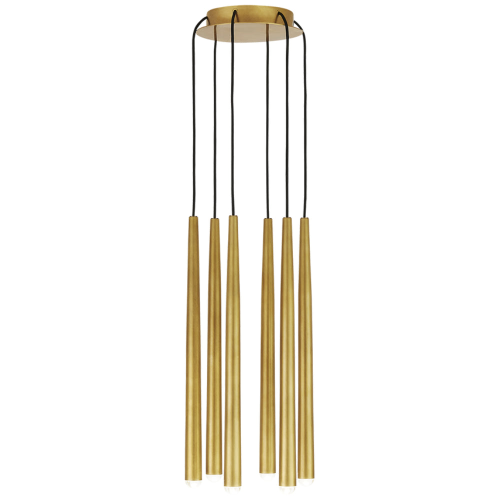 Tech Lighting Pylon 6 Light Chandelier By Visual Comfort
