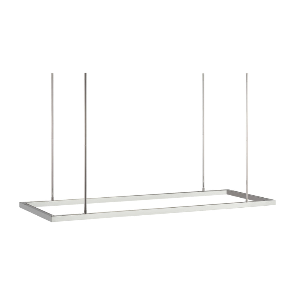 Tech Lighting Stagger Halo 50 Linear Suspension By Visual Comfort