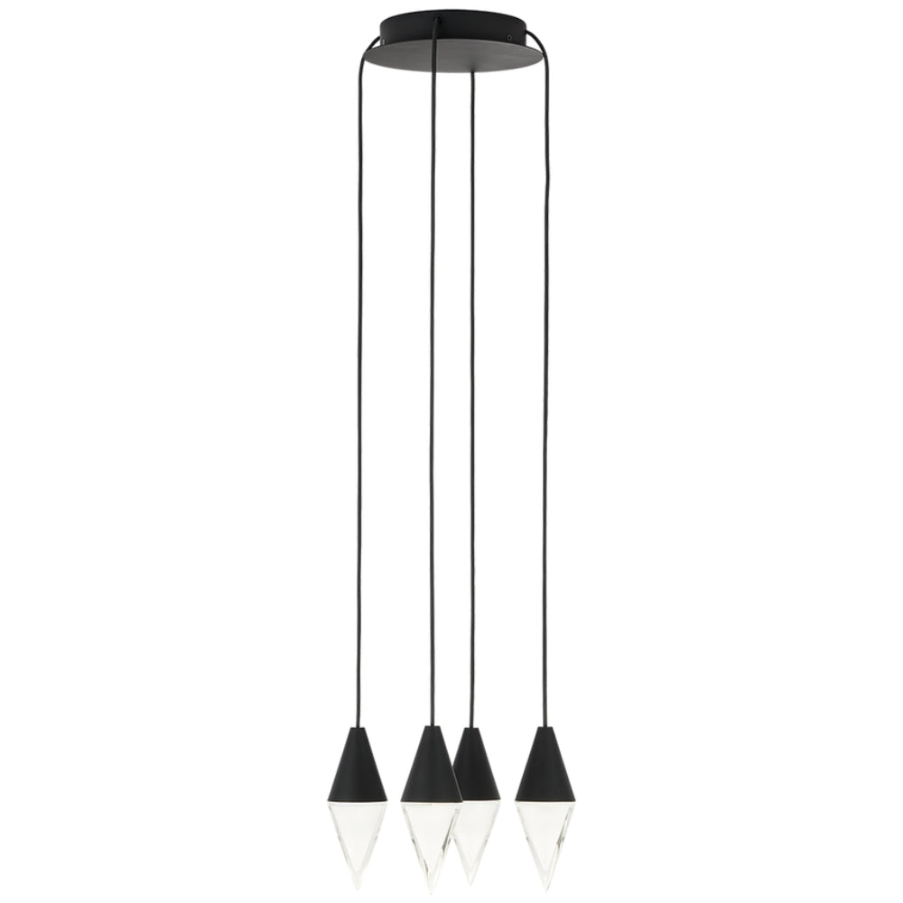 Tech Lighting Turret 4 Light Chandelier By Visual Comfort