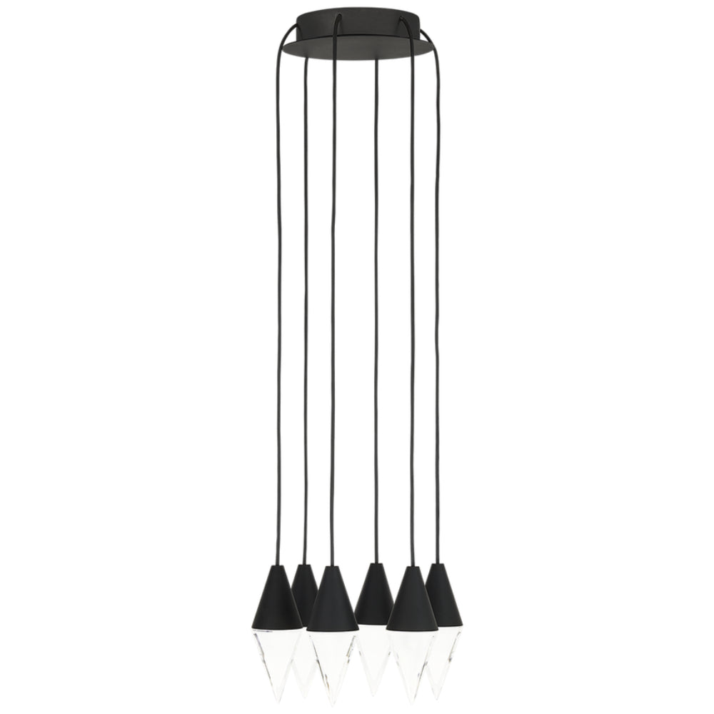 Tech Lighting Turret 6 Light Chandelier By Visual Comfort