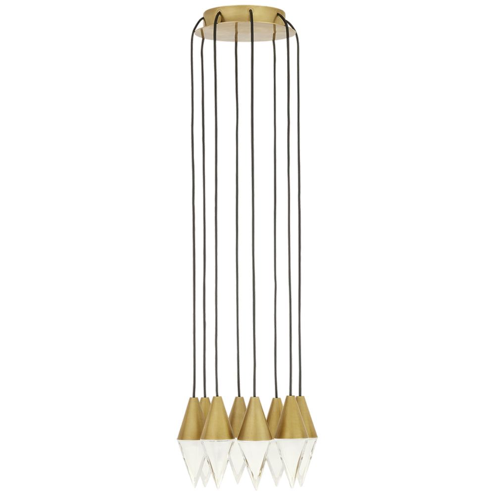 Tech Lighting Turret 8 Light Chandelier By Visual Comfort