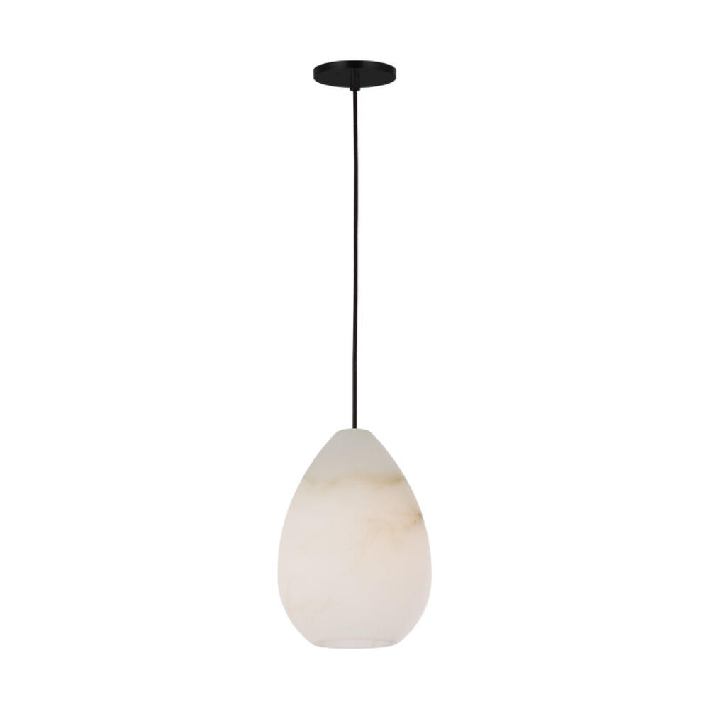 Visual Comfort Alina Alabaster Small Pendant