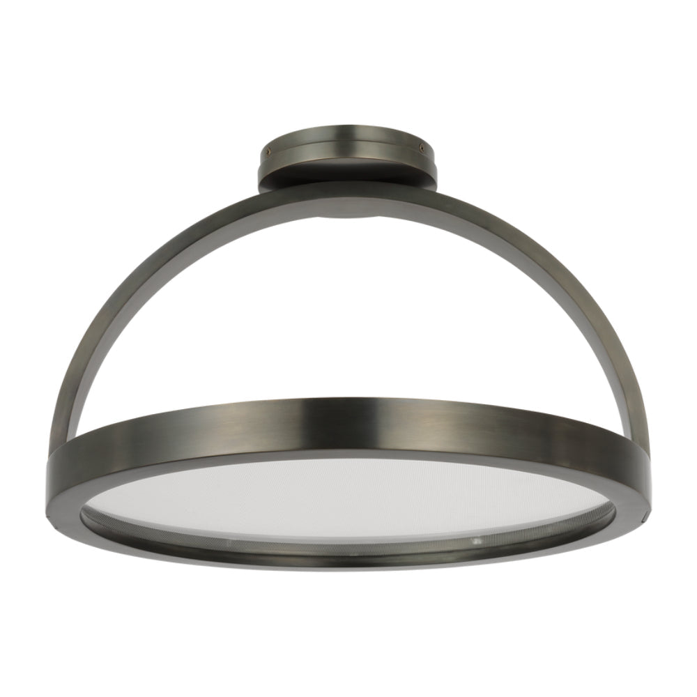 Visual Comfort Cerne Large Semi Flush Mount Light
