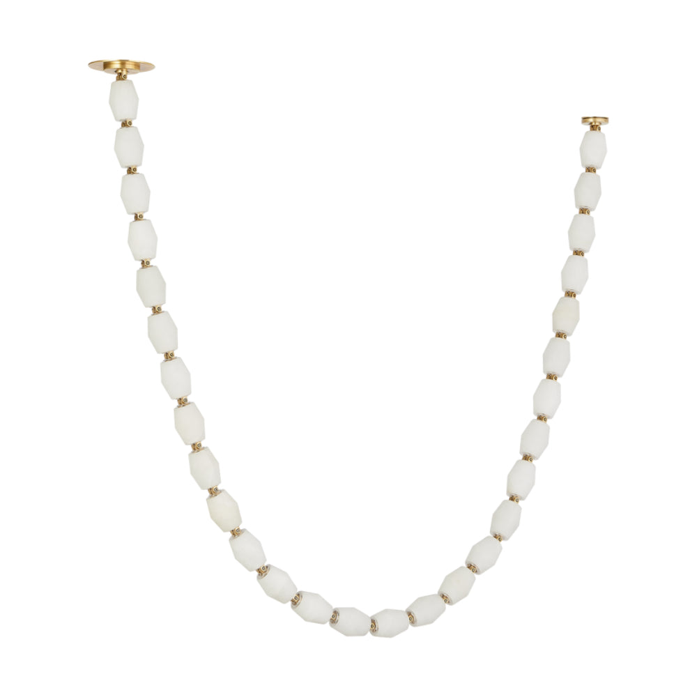 Visual Comfort Collier Alabaster 84 Chandelier