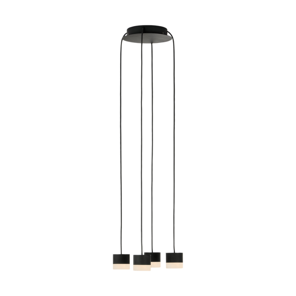 Visual Comfort Gable Alabaster 4 Light Chandelier