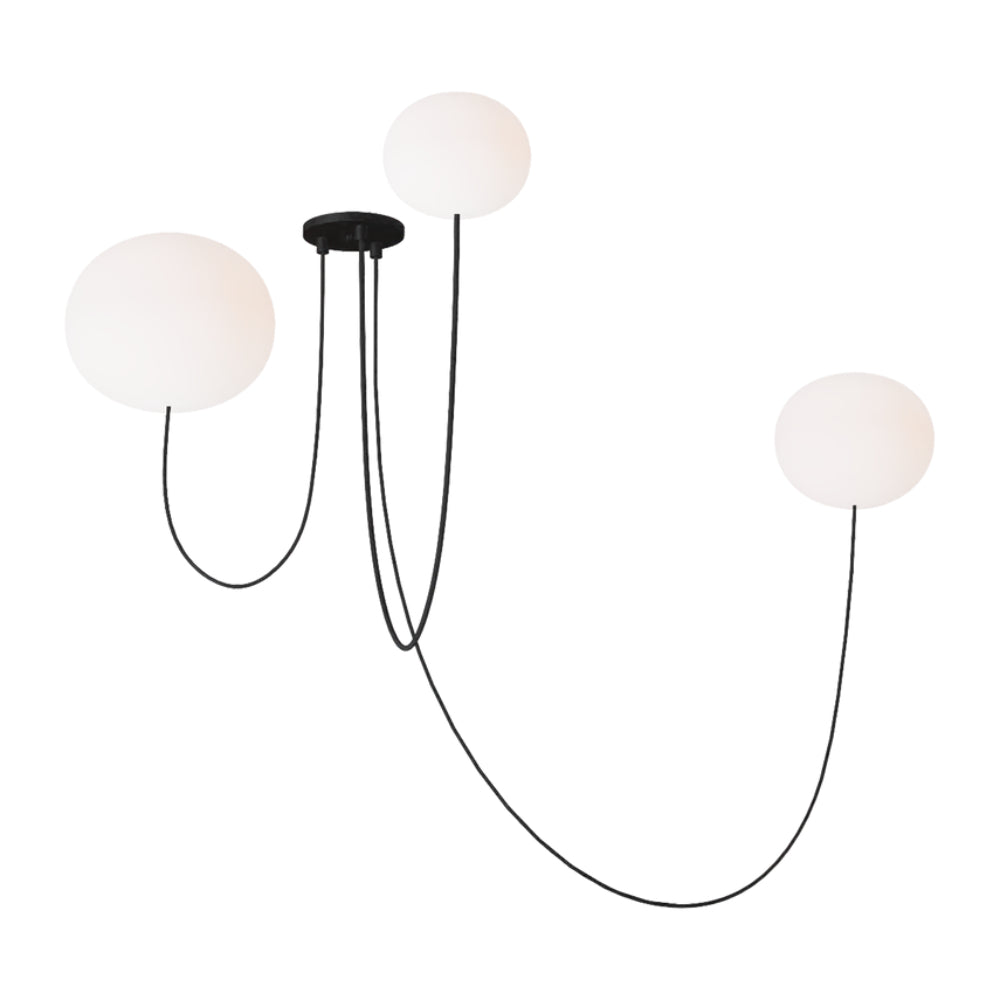 Visual Comfort Helium Array 3 Light Chandelier