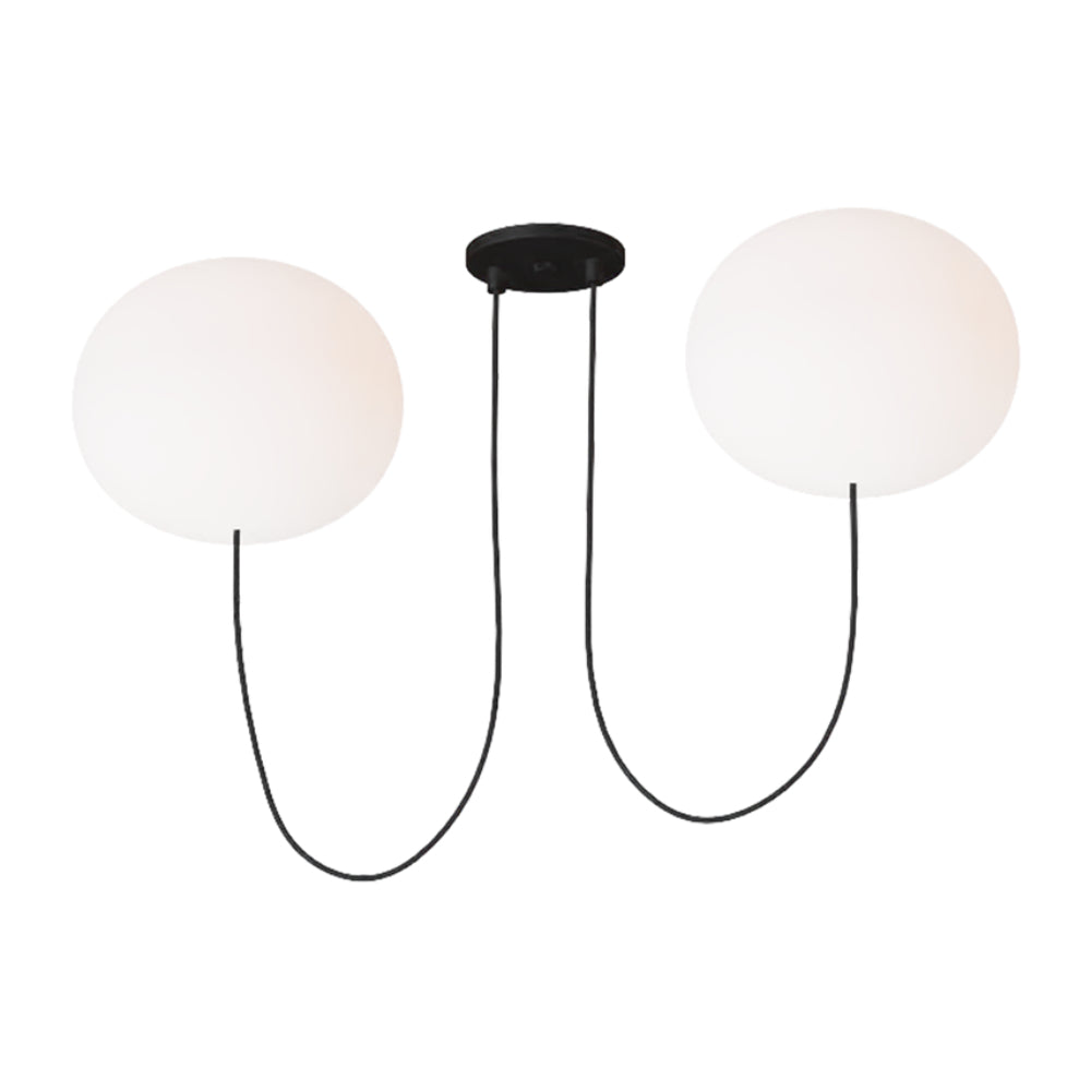 Visual Comfort Helium Large 2 Light Chandelier